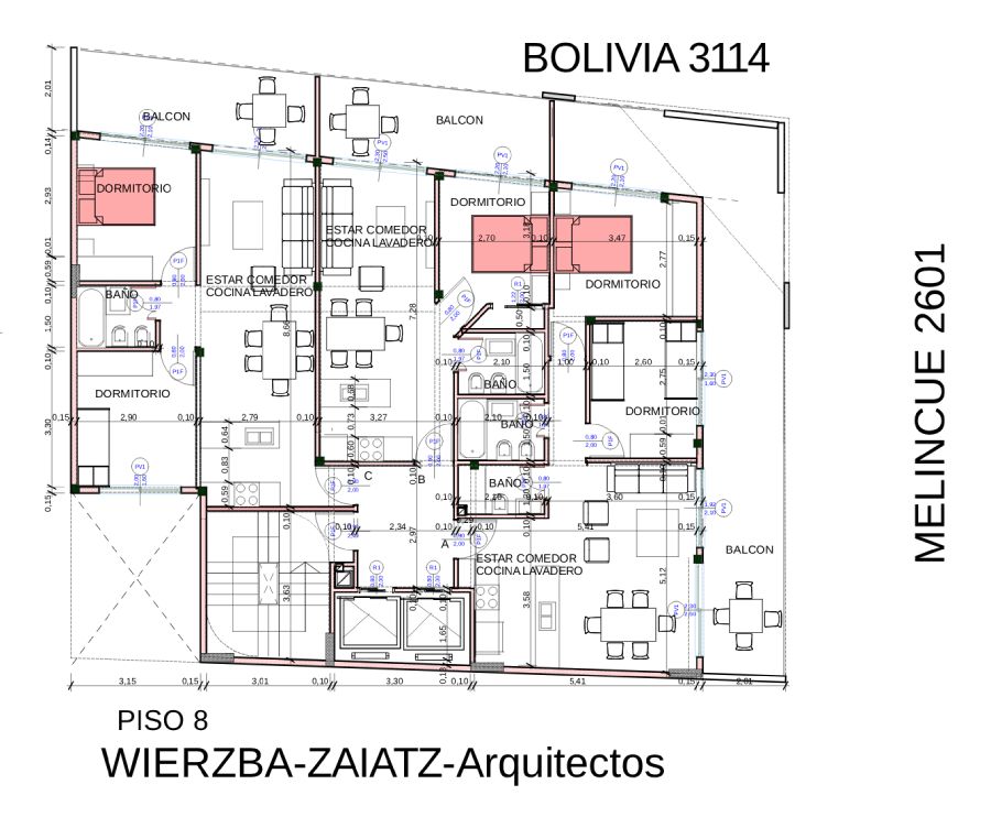 bolivia y melincue piso 8