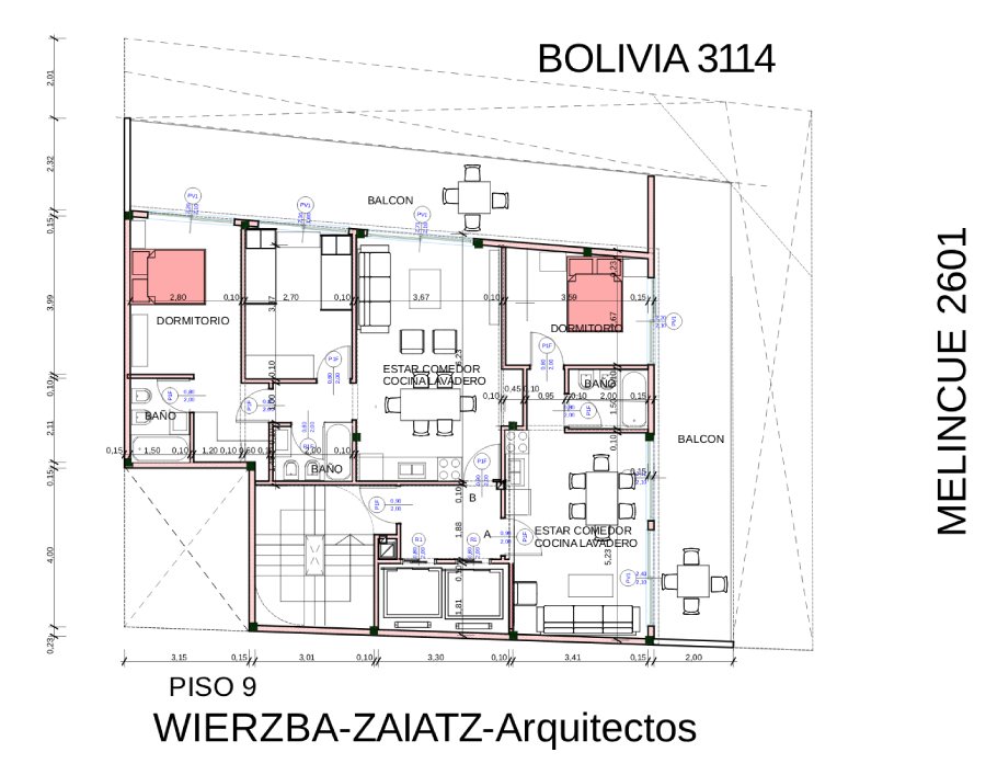 bolivia y melincue piso 9