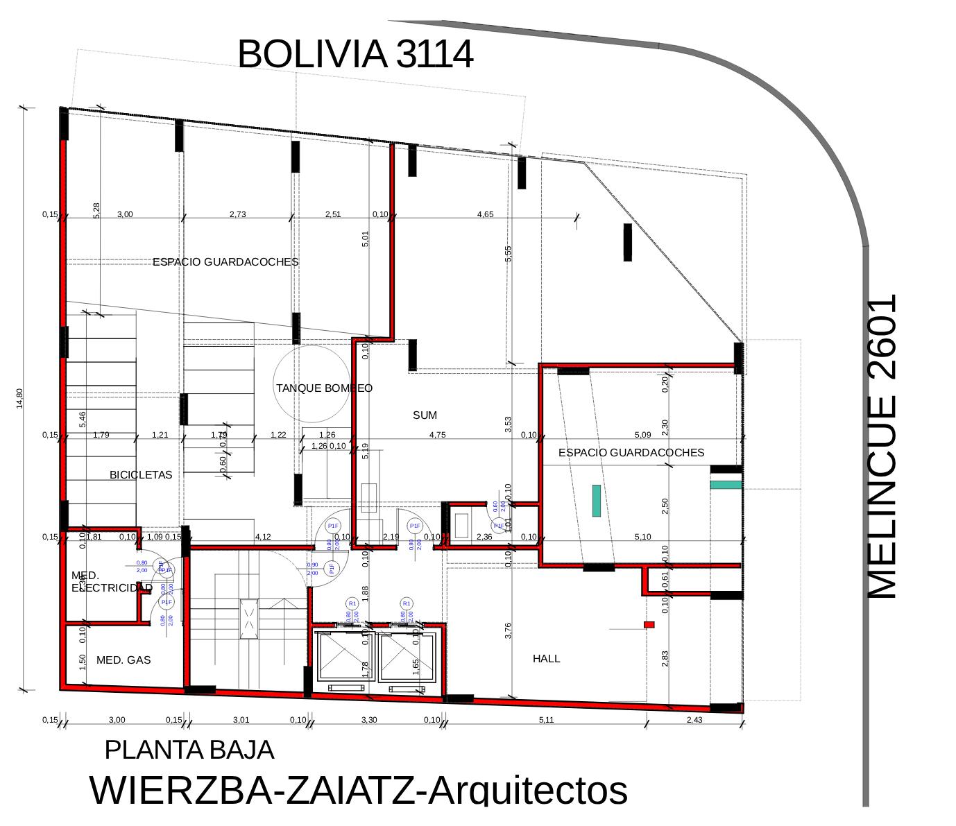 bolivia y melincue planta baja