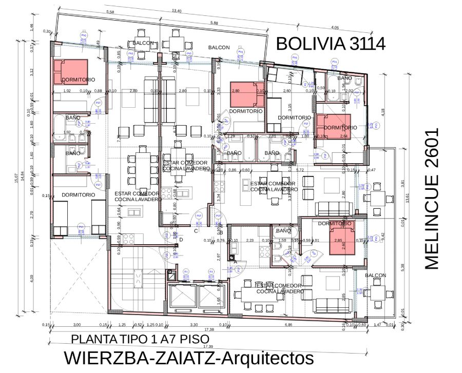 bolivia y melincue planta tipo 1 al 7